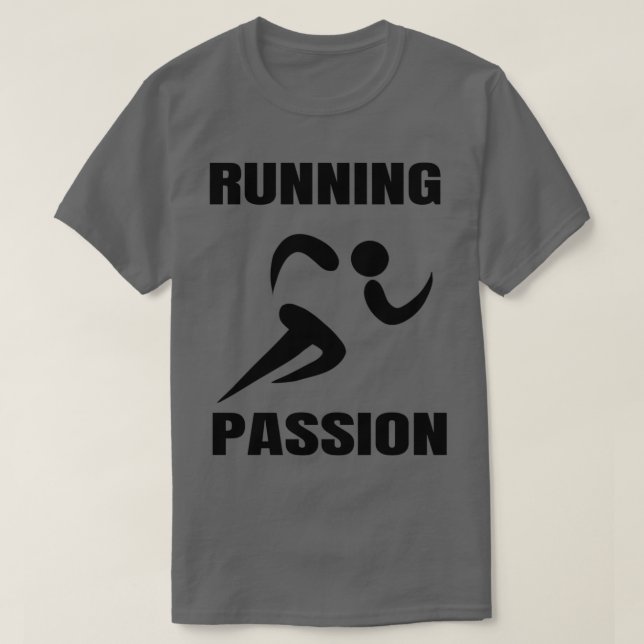 Camiseta Correr É Minha Paixão (Frente do Design)