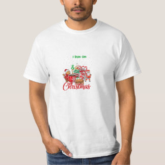 Camiseta Correr No Café E No Natal