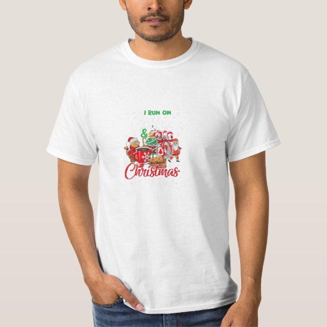 Camiseta Correr No Café E No Natal (Frente)