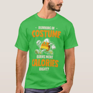 Camiseta Correr no Figurino Queima Mais Calorias no Dia das