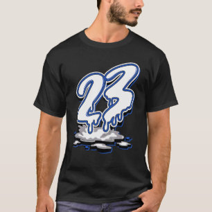 Camiseta Correspondência 5 s retroativa e furtiva com 23 un