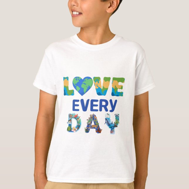 Camiseta Correspondência com a Terra do Amor Todos os Dias (Frente)