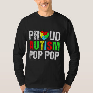 Camiseta Correspondência da Família Cardíaca com Pop Pop de