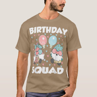 Camiseta Correspondência da Festa de aniversário Gnomo de B