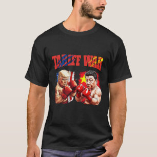 Camiseta Correspondência De Boxing De Boxing De Trump Funny