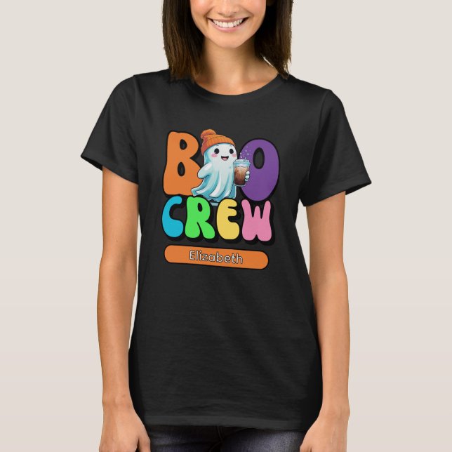 Camiseta Correspondência de Fantasmas de Boo Crew (Frente)