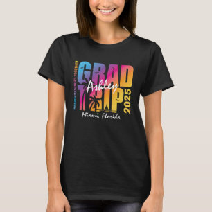 Camiseta Correspondência de Grupo de Viagem de Graduação Pe