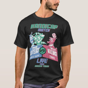 CAMISETA CORRESPONDÊNCIA DE HANDICAP DO DEMON SLAYER (BRANC