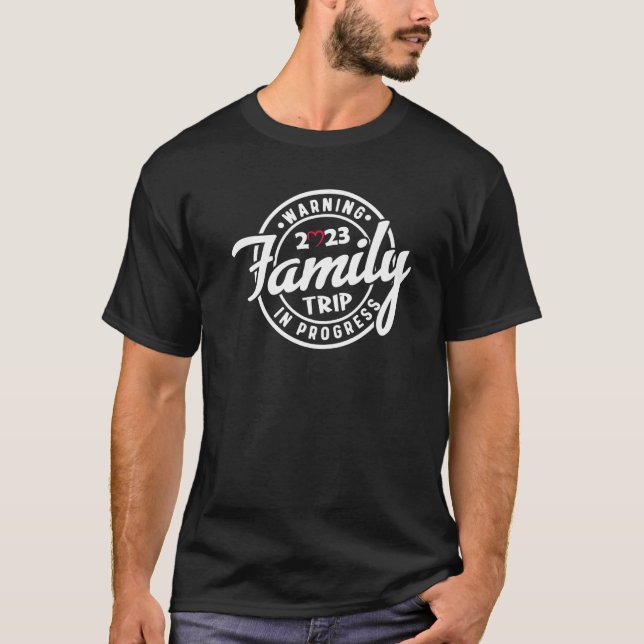 Camiseta Correspondência De Reunião Da Família De Aviso 202 (Frente)