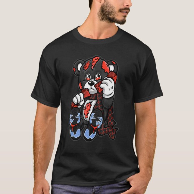 Camiseta Correspondência de Sneaker de 6 s Infravermelho (Frente)