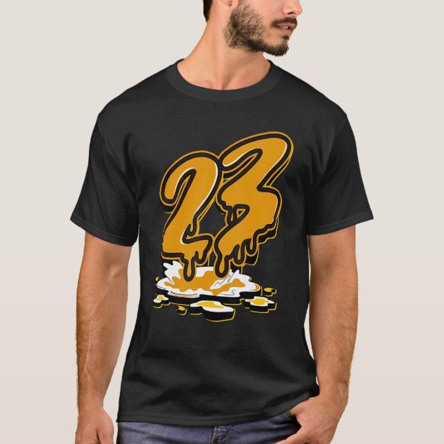 Camiseta Correspondência de Toe Amarelo OG de 23 Drips (Frente)