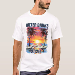 Camiseta Correspondência de Viagem de Férias em Família Out
