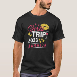 Camiseta Correspondência de Viagem do Girls Trip 2023 Jamai