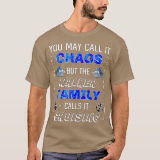 Camiseta Correspondência de Viagens de Cruzeiro da Família