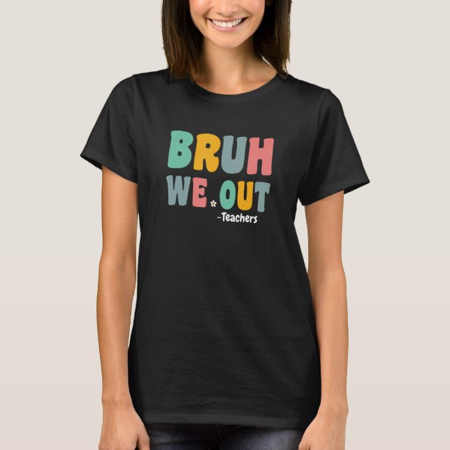 Camiseta correspondência do último dia do ano escolar (Frente)