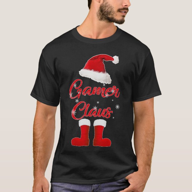 Camiseta correspondência entre a família de natal dos papai (Frente)