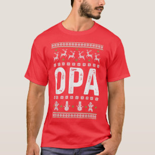 Camiseta Correspondência Familiar dos Homenzinhos de Natal