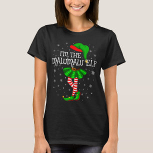 Camiseta Correspondência Familiar Mulheres Meninas Eu Sou a