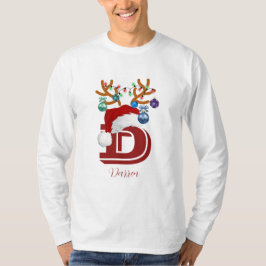 Camiseta Correspondência Inicial de Nomes da Família de Nat