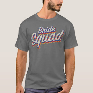 Camiseta Correspondente ao quadrado nobre Hens Bridesmaids 