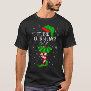 Camiseta Correspondente Grupo Familiar Eu sou o Elf do Cabe