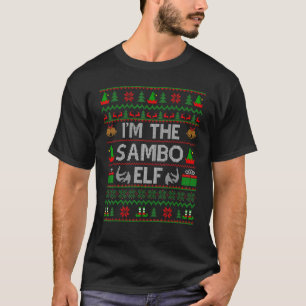 Camiseta Correspondente Grupo Familiar Eu sou o Sambo Elf U