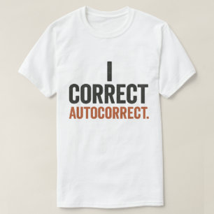 Camiseta Correto Autocorreto