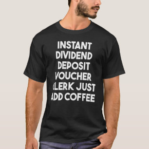 Camiseta Corretor de Depósito de Dividendo Instantâneo Apen