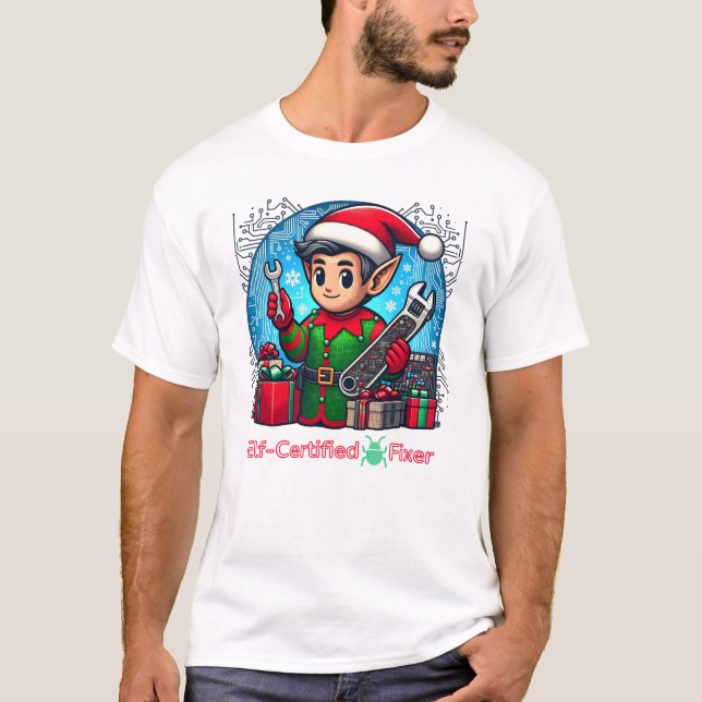 Camiseta Corretor de Inseto certificado pela Elf! (Frente)