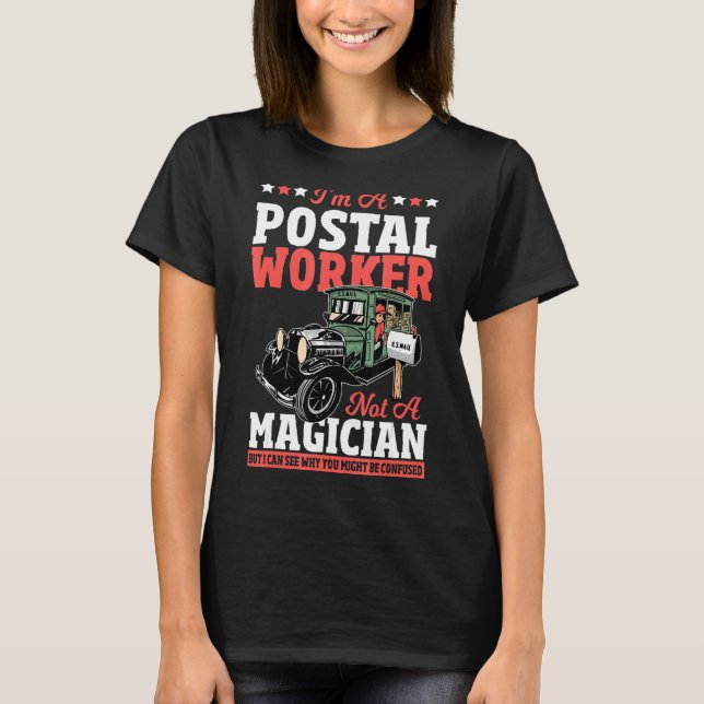 Camiseta Corretor Não É Um Corretor Mailman, Posta (Frente)