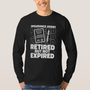 Camiseta Corretor Seguradora Aposentada - Agente de Seguros