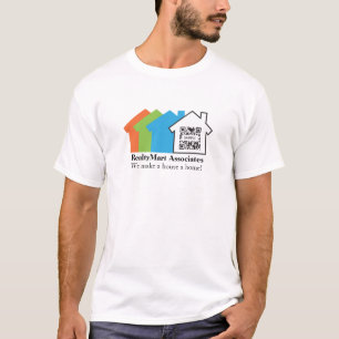 Camiseta Corretores de imóveis da casa do modelo do t-shir