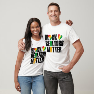 Camiseta Corretores de Imóveis Negros Importam - História N
