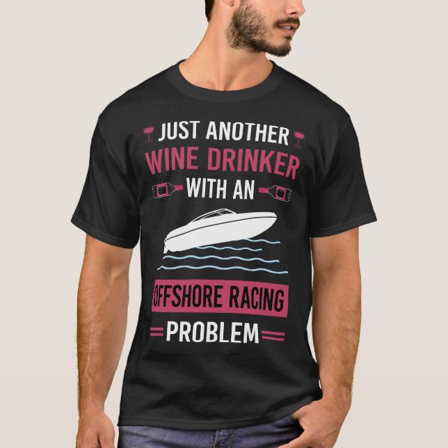 Camiseta Corrida ao largo do Bebê do Vinho (Frente)