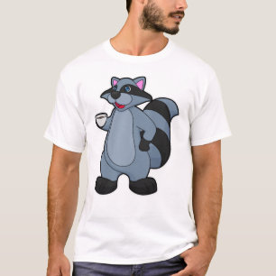 Camiseta Corrida com Taça de Café