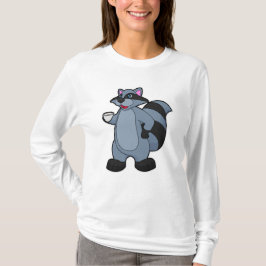 Camiseta Corrida com Taça de Café