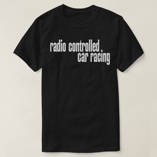 Camiseta Corrida controlada por rádio 1 (Frente do Design)
