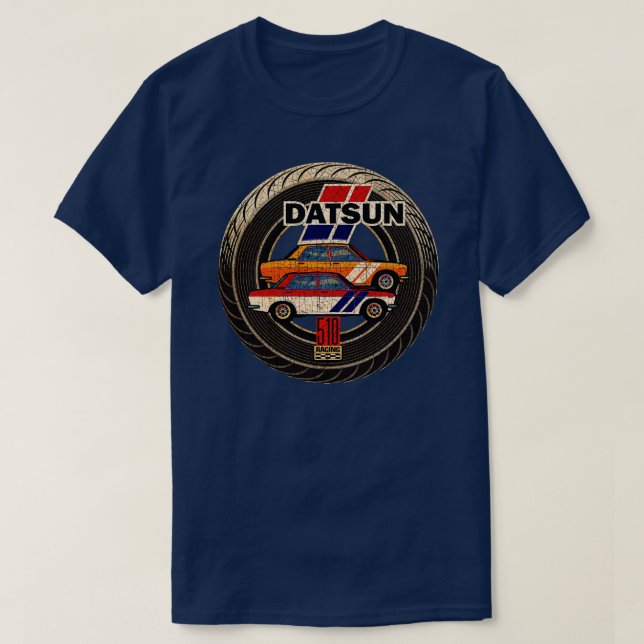 Camiseta Corrida Datsun 510 (Frente do Design)