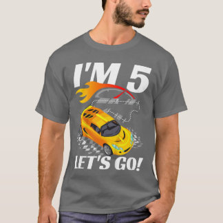 Camiseta Corrida de 5 de 5 anos