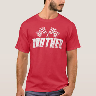 Camiseta Corrida de Aniversário da Família Irmão Pit Crew
