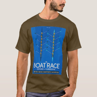 Camiseta corrida de barco de cambridge de oxford 2