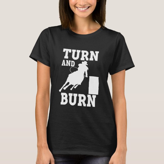 Camiseta Corrida de Barril Queime e Vire (Frente)
