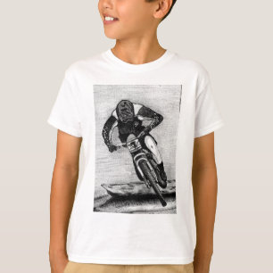 Camiseta Corrida de bicicleta de montanha