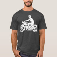 Corrida de bicicleta de motocicleta Biker Chopper