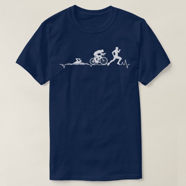 Camiseta Corrida de bicicleta de Natação de Lufer de Evoluç (Frente do Design)