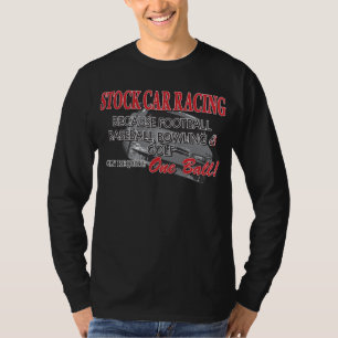 Camiseta Corrida de Carro de Ações