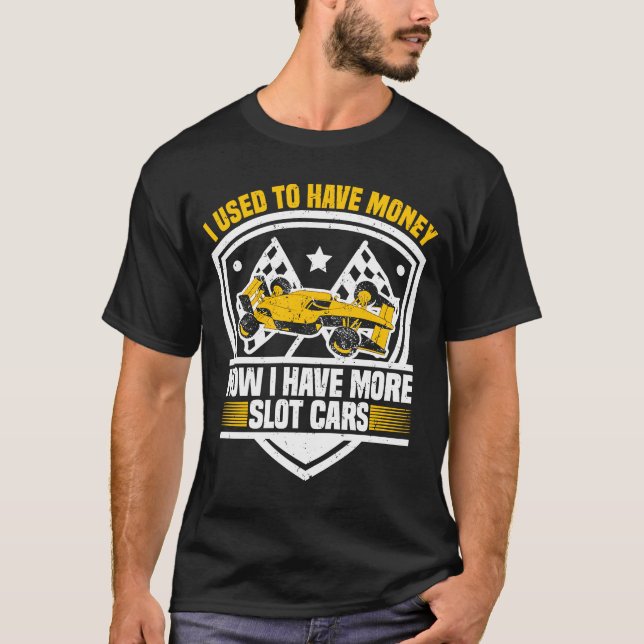 Camiseta Corrida De Carro De Slot Que Eu Costumava Ter Dinh (Frente)