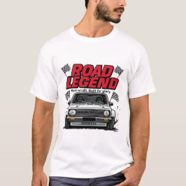 Camiseta Corrida de Carros Antigos Road Legend