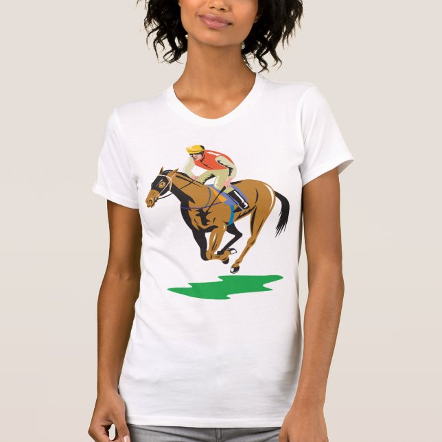 Camiseta Corrida de Cavalo (Frente)