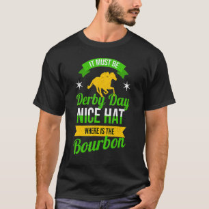Camiseta Corrida De Cavalo Deve Ser Derby Day Ky Derby Hors